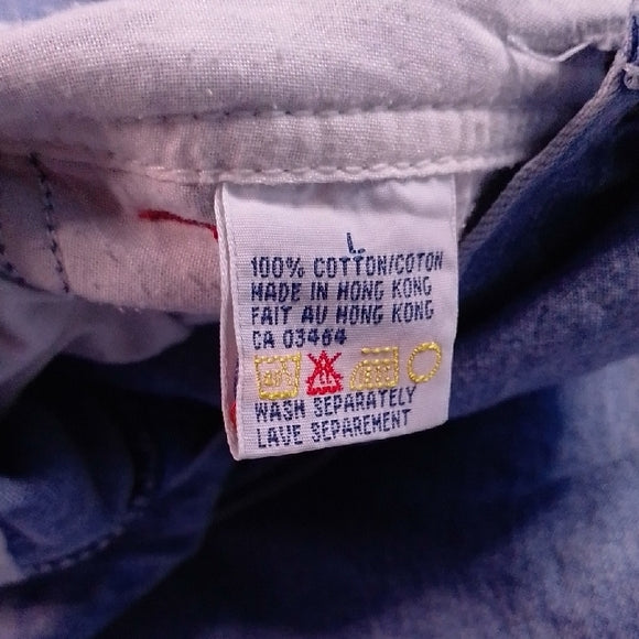 Vintage 90s BRODY QUALITY DENIM SHORT OVERALLS SHORTALLS
