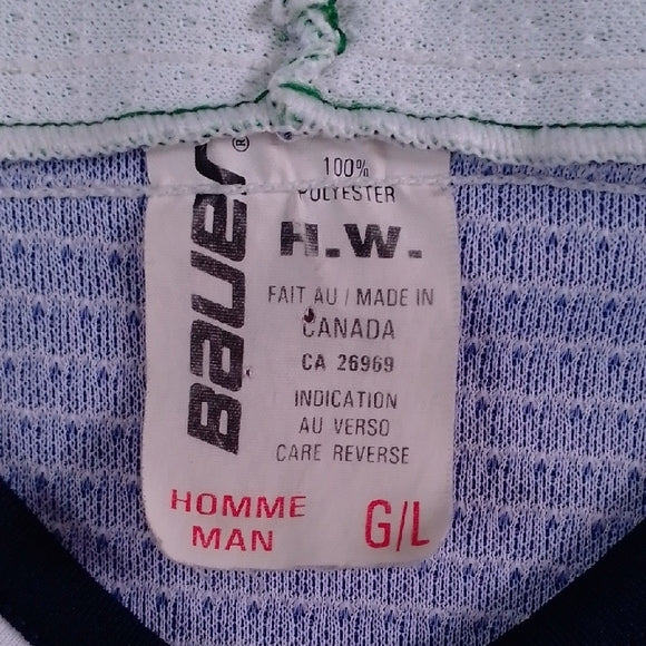 Vintage RARE IHL HOUSTON AEROS AUTHENTIC BAUER HOCKEY JERSEY