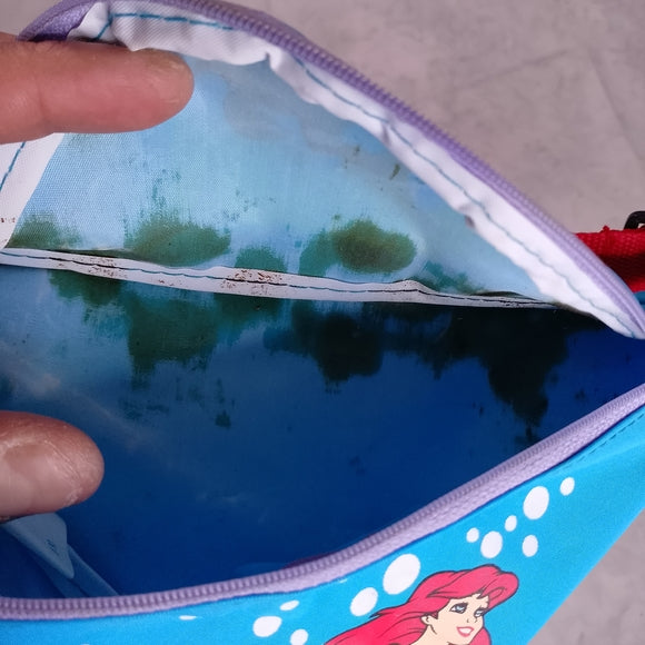 Vintage Disney Little Mermaid Fanny Pack - Blue and Red