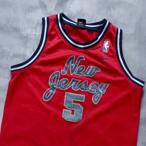 NIKE NBA New Jersey Nets Jason Kidd Basketball Jersey #5