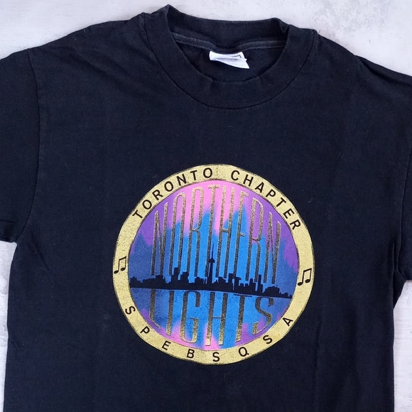 Vintage 90s Toronto Chapter Northern Lights T-Shirt BEEFY T