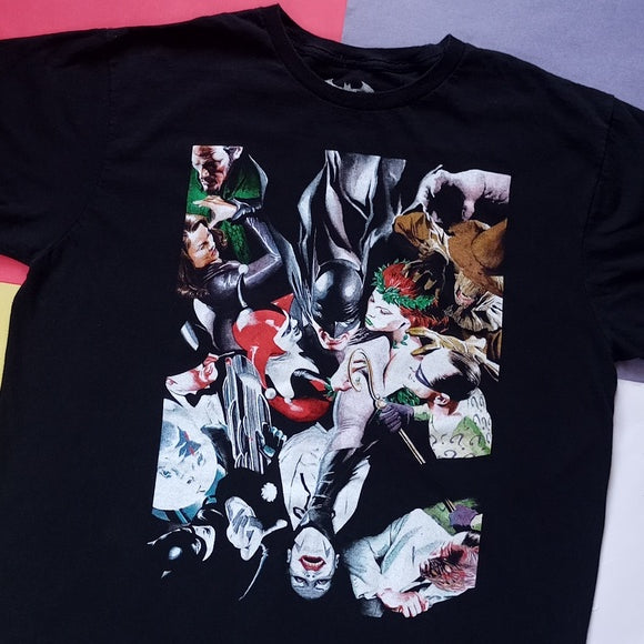 75 Years Of Batman Villains Medley Graphic T-Shirt Unisex
