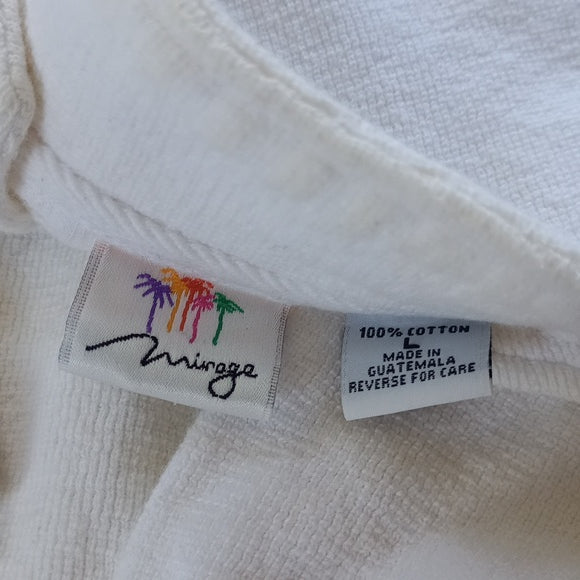 Vintage 90s Mirage Las Vegas  Hotel Crewneck Sweatshirt