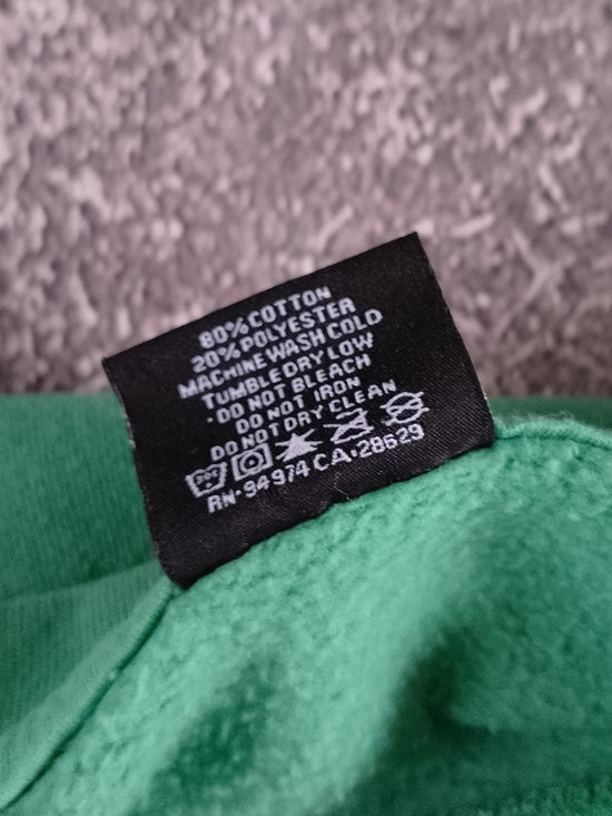 Stussy Men's Green Crewneck Sweatshirt
