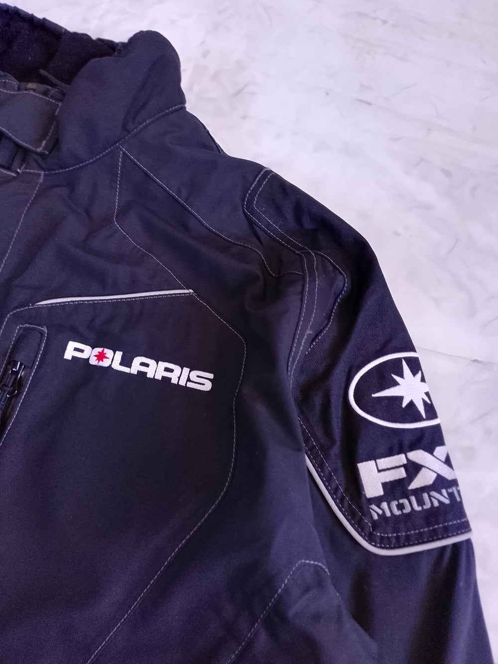 FXR Mountain POLARIS Men’s Black Snowmobile Jacket