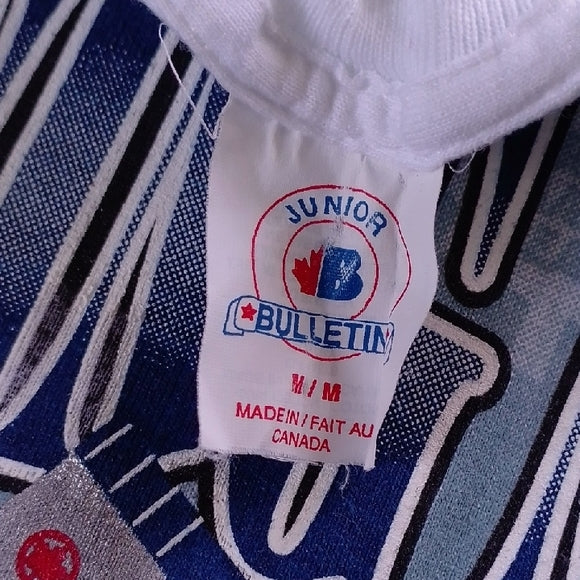 VINTAGE 1999 Toronto Maple Leafs vs Montreal Canadiens Opening Night Tee Single