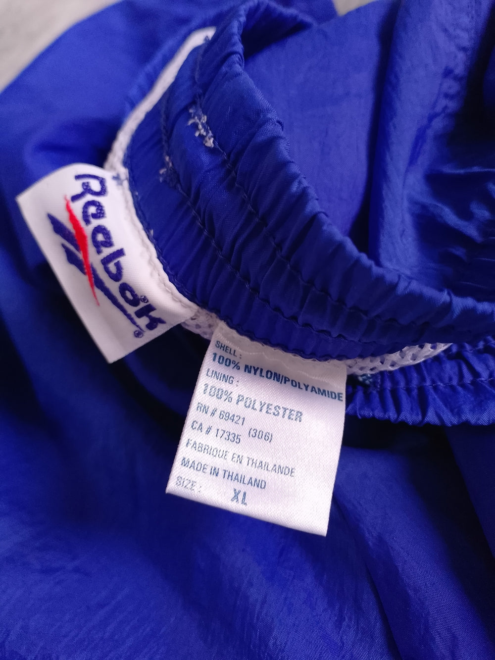 Vintage 90s Reebok Men’s Blue Swim Shorts