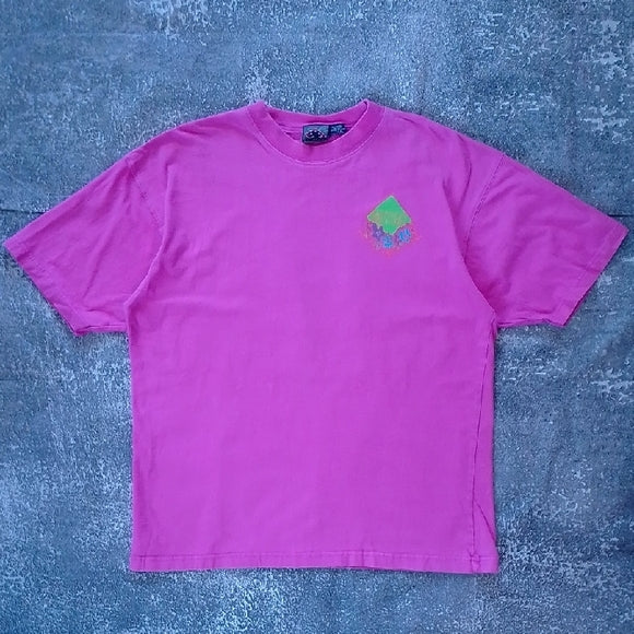 VINTAGE '90s GOTCHA PINK SURFER GRAPHIC T-SHIRT