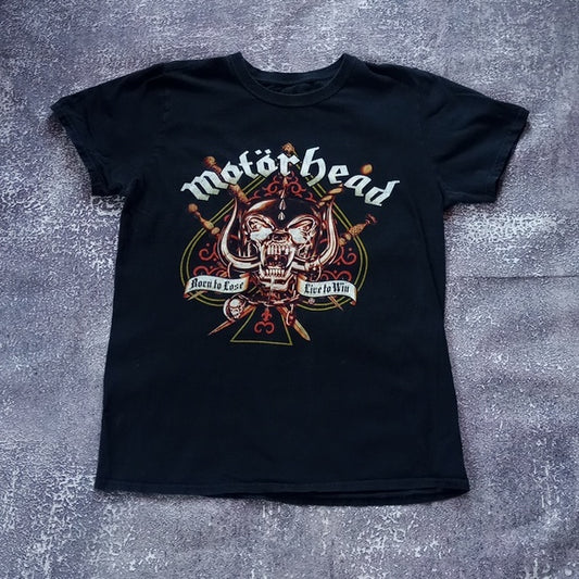 Motorhead Born TO Lose Live TO Win Band Graphic T-Shirt UNISEX