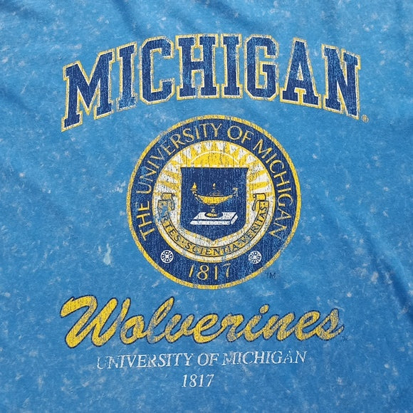 University Of Michigan Wolverines Tie Dye T-Shirt