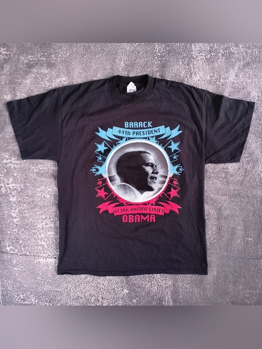 BARACK OBAMA 44TH PRESIDENT OF THE UNITED STATES Graphic T-Shirt