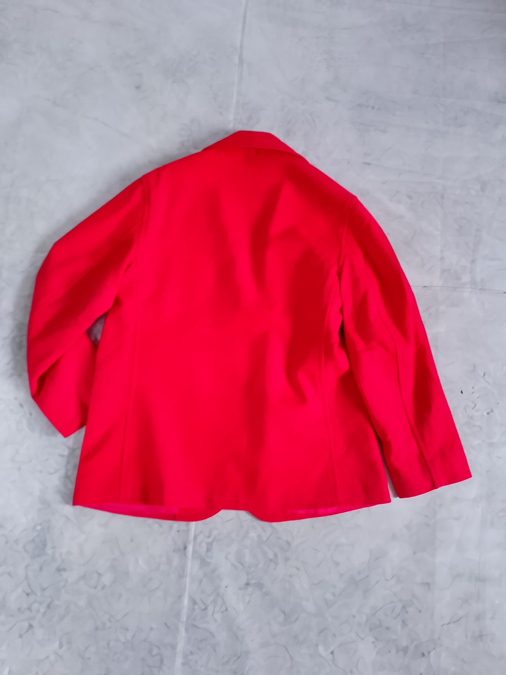 Vintage 50-60s Woodstock School Of Nursing Women's Red Blazer Jacket
