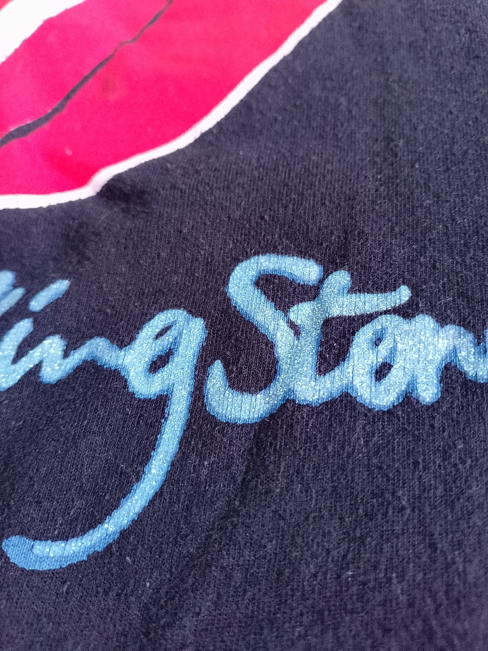 MODERN the Rolling Stones Graphic Tee with Red Tongue