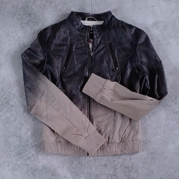 DANIER Gradient Black and Grey Women's Jacket