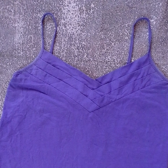 Vintage 90s MISTER LEONARD Purple Women's Camisole Top