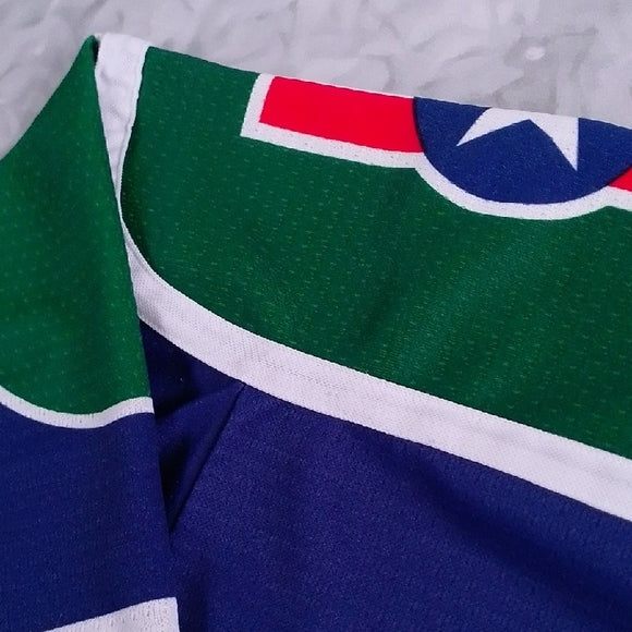 Vintage RARE IHL HOUSTON AEROS AUTHENTIC BAUER HOCKEY JERSEY
