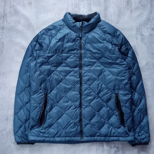 OAKLEY Puffer Goose Down Jacket BLUE