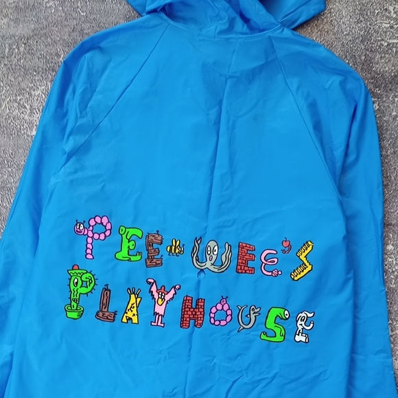 Vintage 1980s Pee Wee's Playhouse Herman Raincoat Jacket Kenner Parker Toys