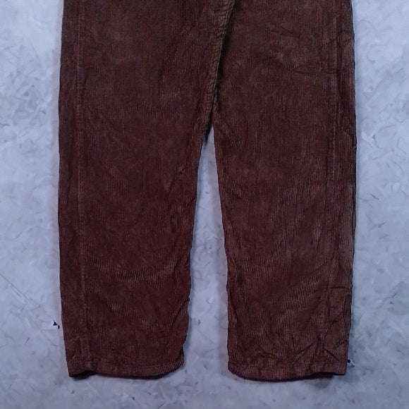 We The Free Brown Corduroy Women's Overalls