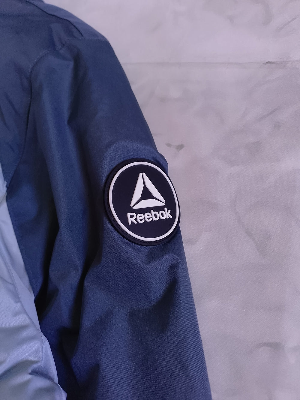 Reebok WOMEN'S Two-Tone Blue Hooded Jacket