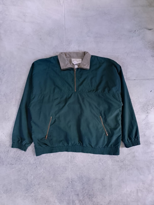 Vintage Apple Computer Think Different Logo Green Jacket