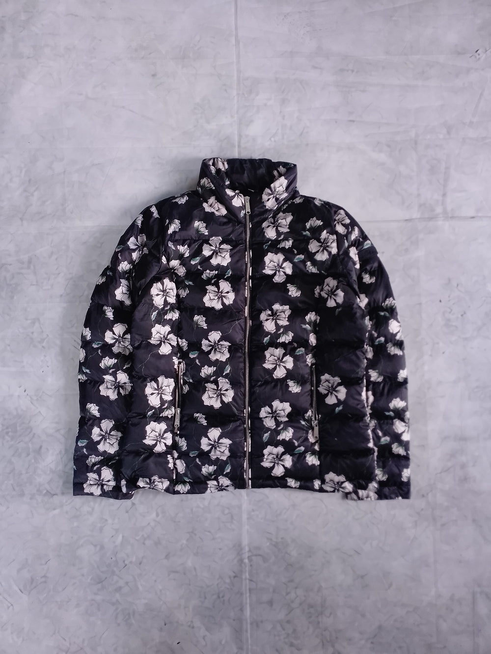 Sam Edelman Floral Puffer Jacket