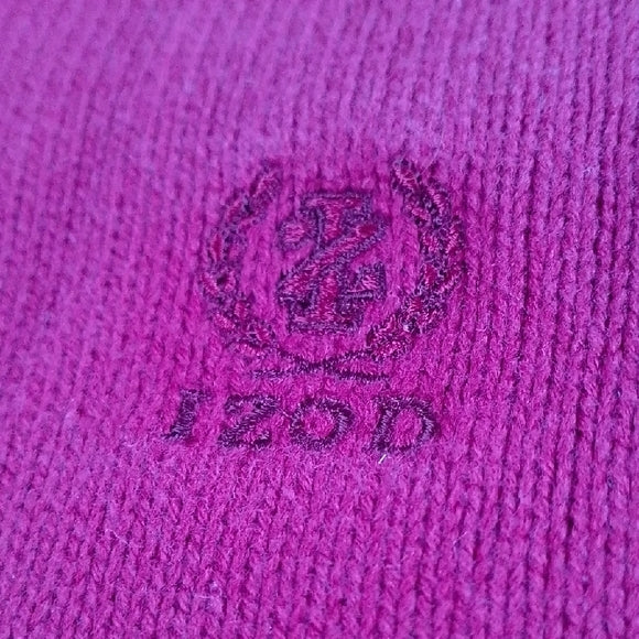 VINTAGE 90 IZOD RED EMBROIDERED Crewneck Sweater unisex