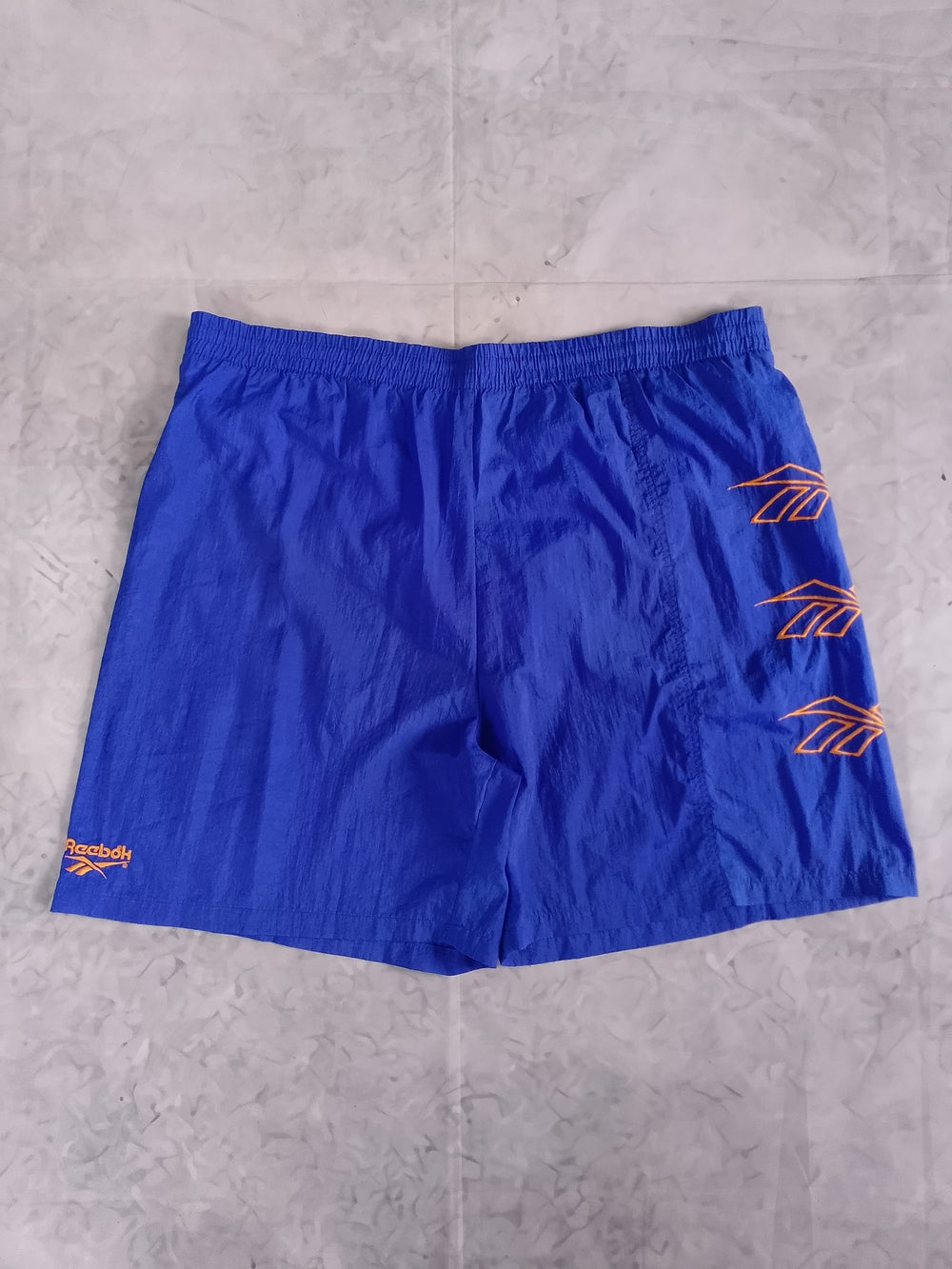 Vintage 90s Reebok Men’s Blue Swim Shorts