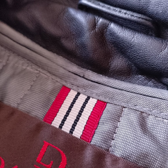 Danier Leather Button Up Heavy Jacket With Removable Liner