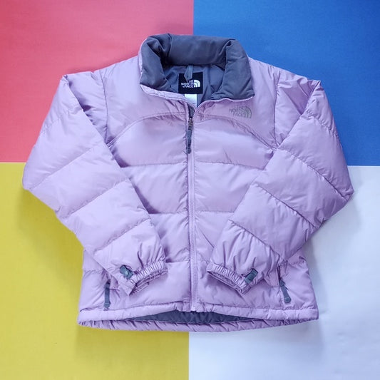 The North Face 700 Down Purple Puffer Jacket