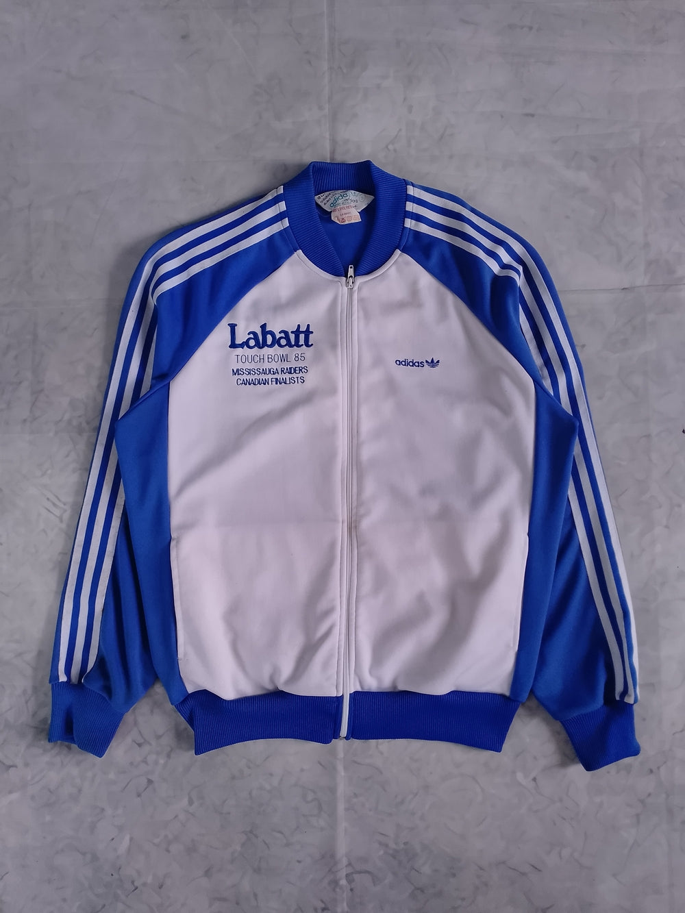 Adidas 1985 Labatt Touchbowl Mississauga Raiders Canadian Finals Jacket