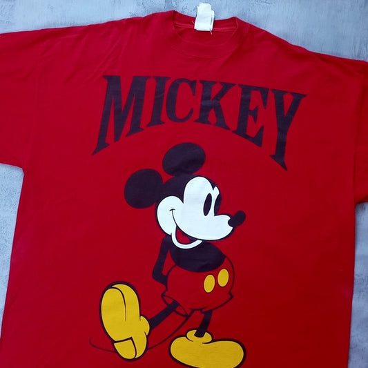 Vintage 90s MICKEY MOUSE Big Tee T-Shirt UNISEX