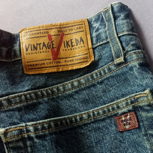 Vintage MADE IN CANADA IKEDA GENUINE CLASSIC Denim Jeans UNISEX DAD STYLE
