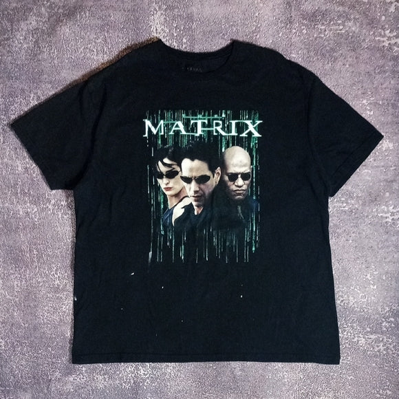 Matrix Black Graphic T-Shirt NEO MORPHEUS TRINITY UNISEX