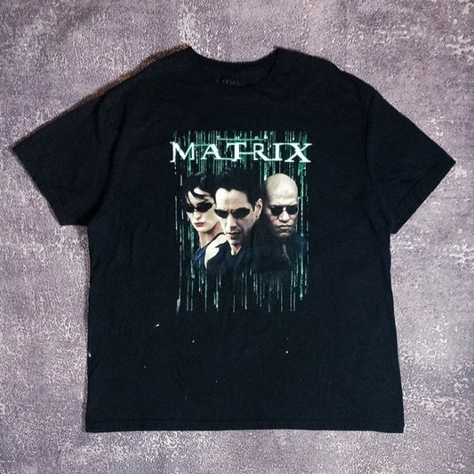 Matrix Black Graphic T-Shirt NEO MORPHEUS TRINITY UNISEX
