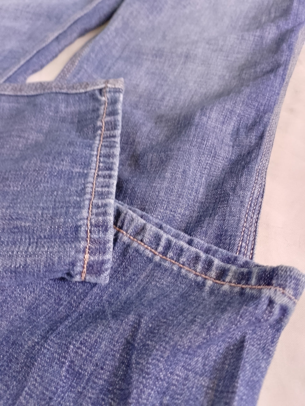 LEVIS Blue Denim Overalls Women's Jeans Boyfriend Skinny