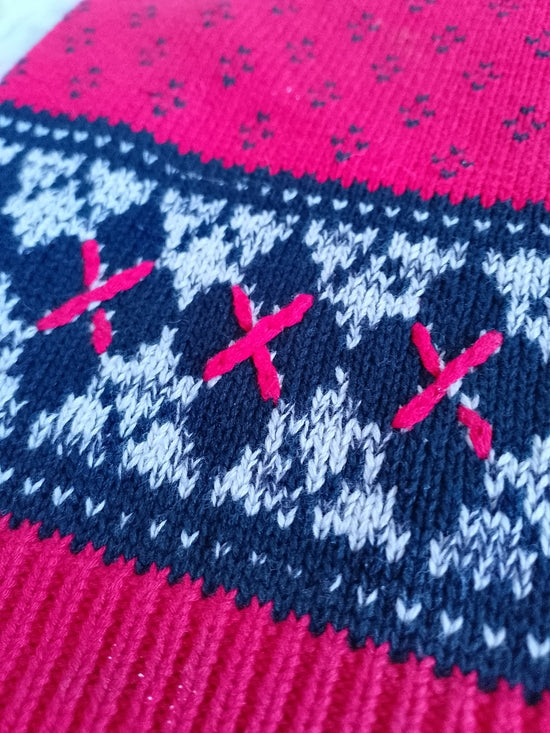 Vintage 90s Scottish Terrier Knit Dog Pattern Button-Up Sweater Vest