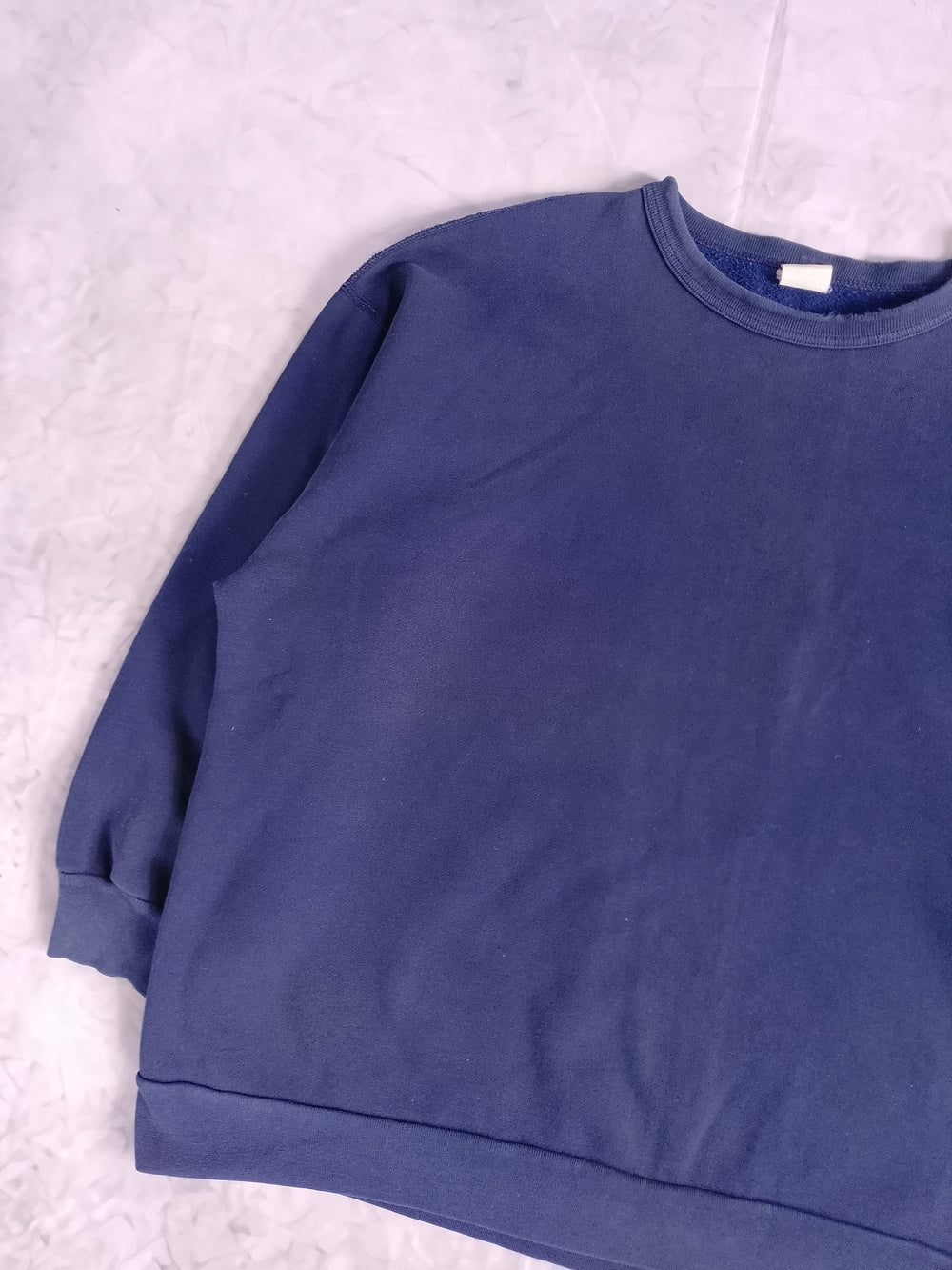 Vintage Blank Light Distressed Crewneck Sweater