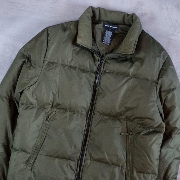 CLUB MONACO PUFFER JACKET DOWN GREEN UNISEX