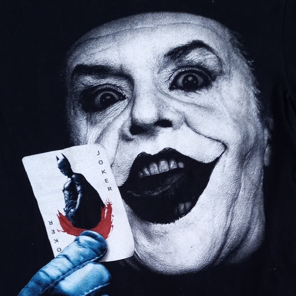 Vintage 1989 Batman Jack Nicholson Joker T-Shirt Single Stitch UNISEX