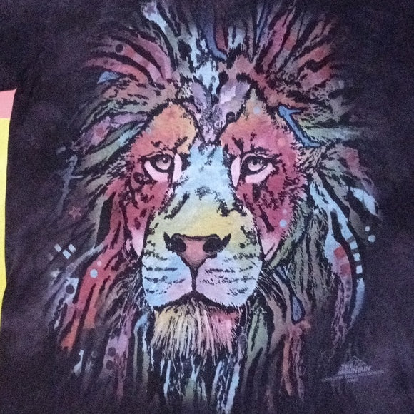 Lion Head Tie Dye The Mountain Toronto Zoo T-Shirt