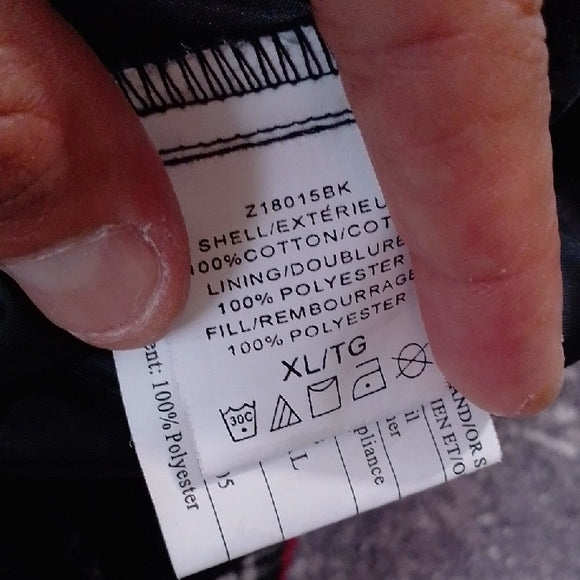 Dickies Red and Black Plaid Flannel Jacket PEARL SNAP