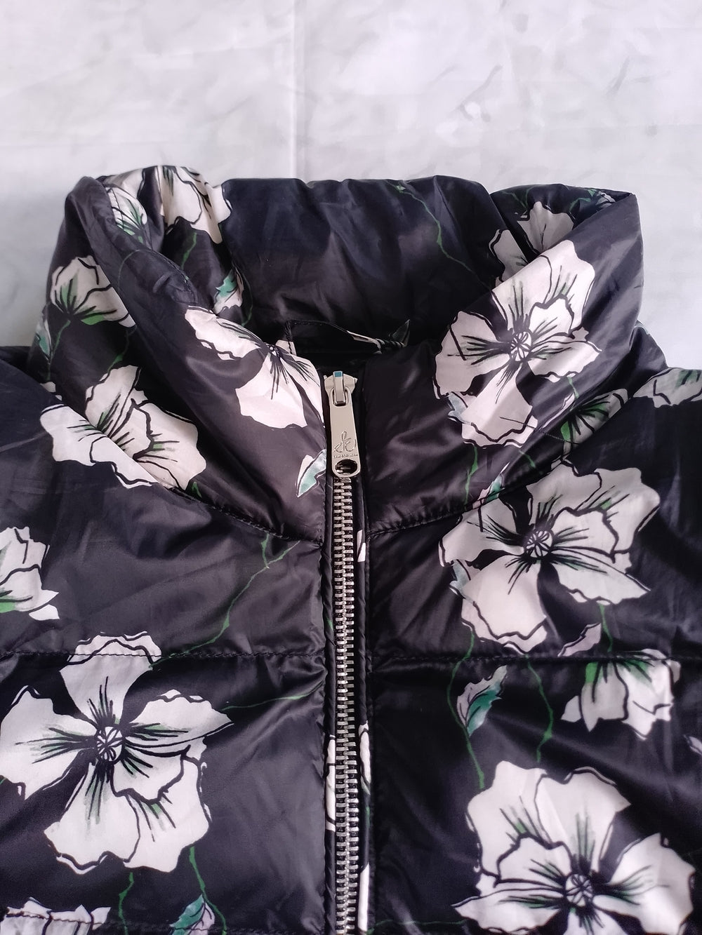 Sam Edelman Floral Puffer Jacket