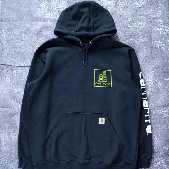 Carhartt ONE YORK Black Hoodie  UNISEX