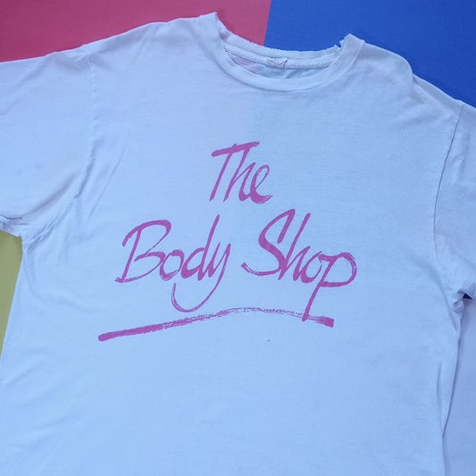 Vintage 90s The Body Shop  Graphic Single Stitch T-Shirt