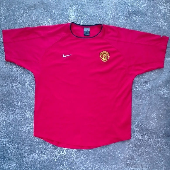 VINTAGE Y2K MANCHESTER UNITED NIKE SOCCER JERSEY