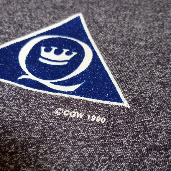 Vintage 1990 Queen's University Casual Comfort Single Stitch T-Shirt