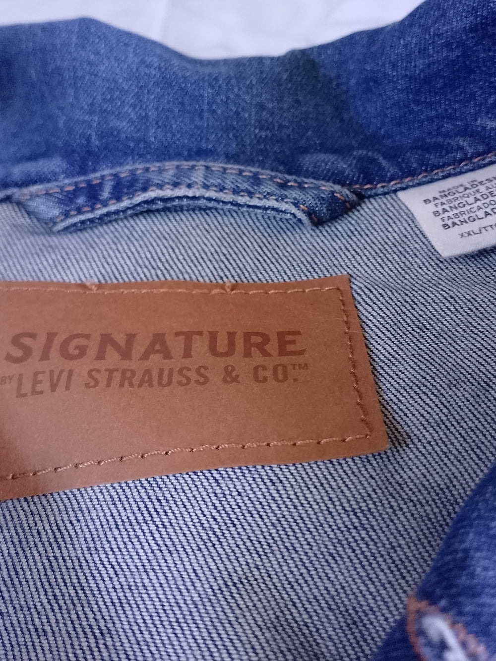 LEVIS SIGNATURE STRAUSS DENIM JACKET