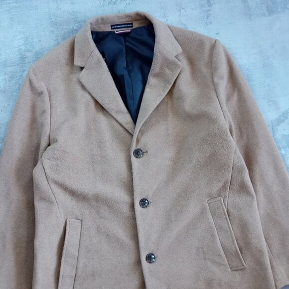 Tommy Hilfiger Wool Pea Coat Jacket