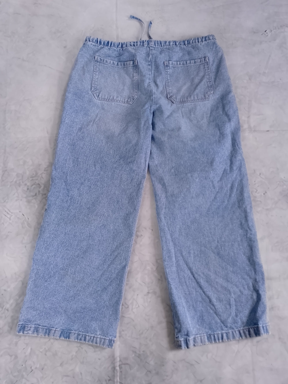 AEROPOSTALE Mid Rise Baggy Light Blue Denim Jeans